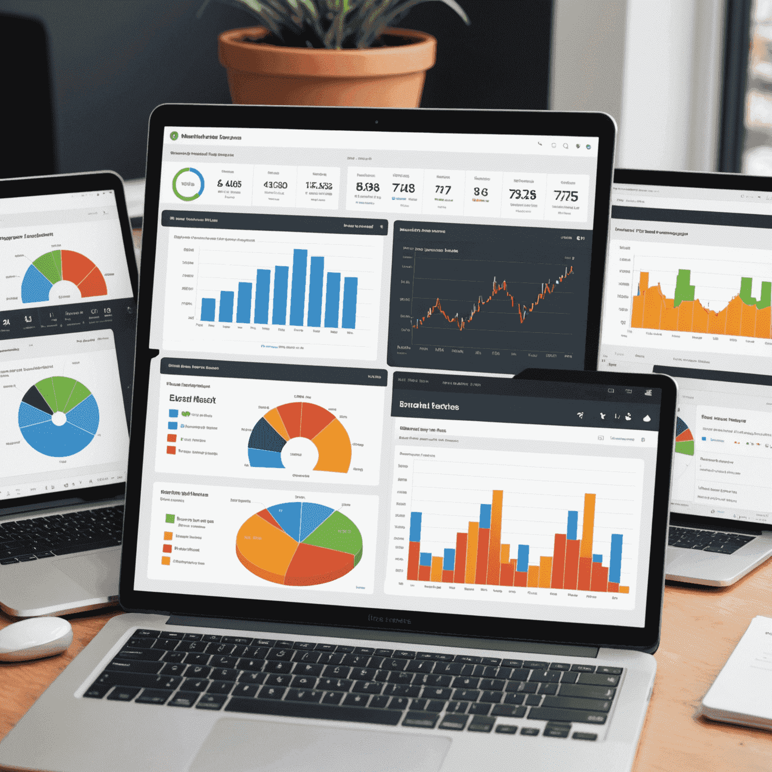 A dashboard showing various charts and graphs representing meme engagement metrics